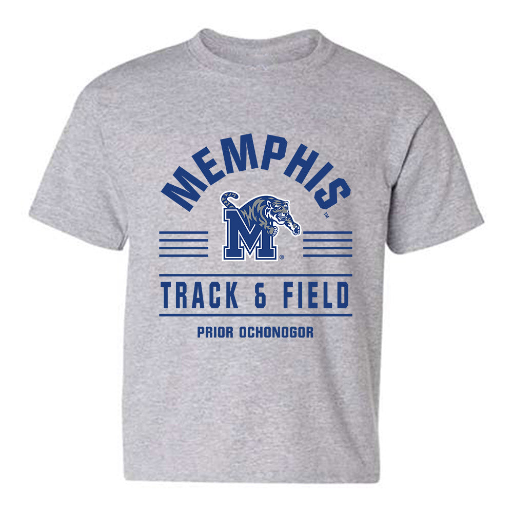 Memphis - NCAA Men's Track & Field : Prior Ochonogor - Classic Fashion Shersey Youth T-Shirt-0