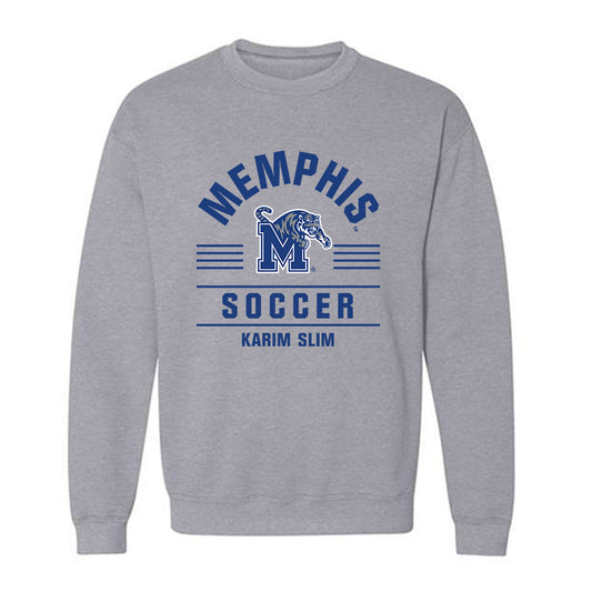  - NCAA Men's Soccer : Karim Slim - Classic Fashion Shersey Crewneck Sweatshirt-0