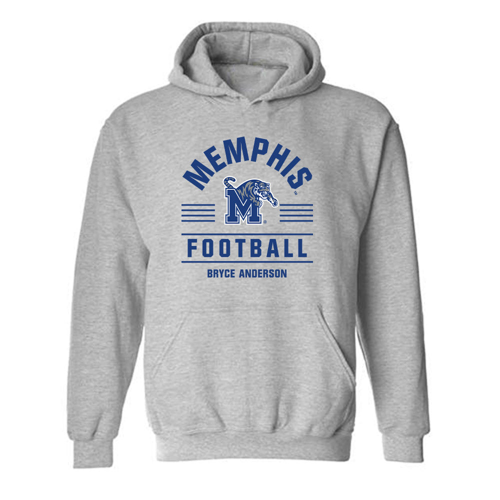 Memphis - NCAA Football : Bryce Anderson - Classic Fashion Shersey Hooded Sweatshirt-0
