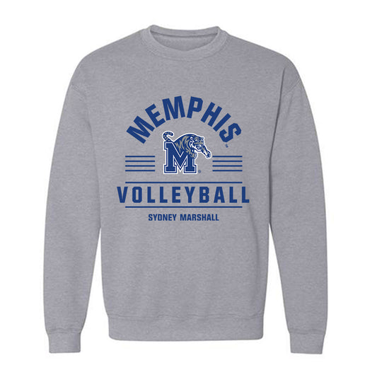 Memphis - NCAA Women's Volleyball : Sydney Marshall - Classic Fashion Shersey Crewneck Sweatshirt-0