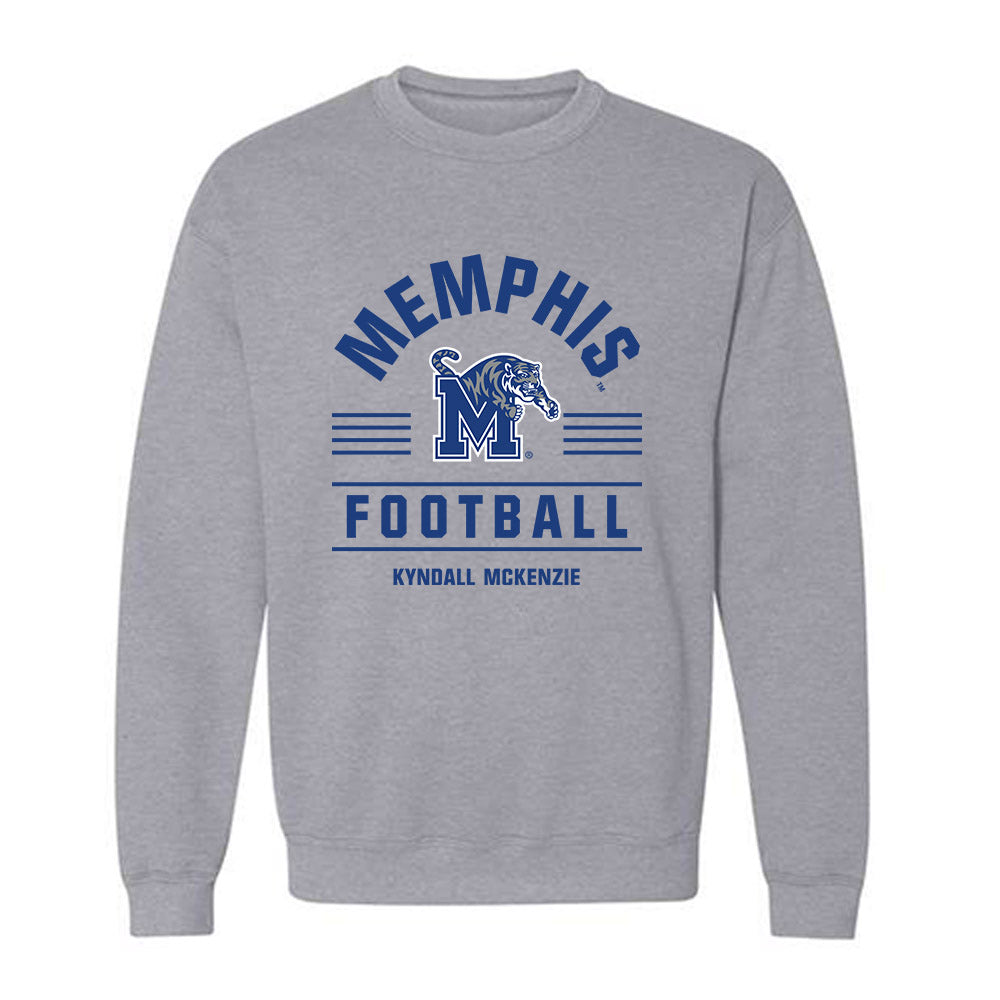 Memphis - NCAA Football : Kyndall McKenzie - Classic Fashion Shersey Crewneck Sweatshirt-0