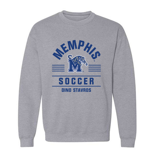 Memphis - NCAA Men's Soccer : Dino Stavros - Classic Fashion Shersey Crewneck Sweatshirt