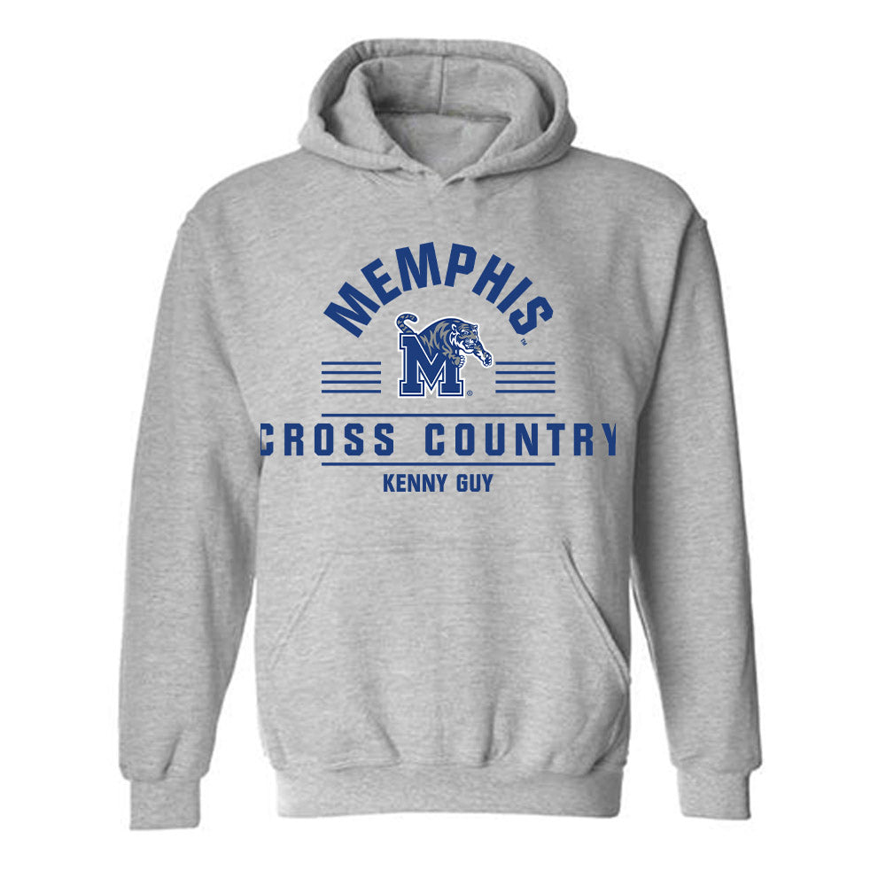 Memphis - NCAA Men's Cross Country : Kenny Guy - Classic Fashion Shersey Hooded Sweatshirt-0