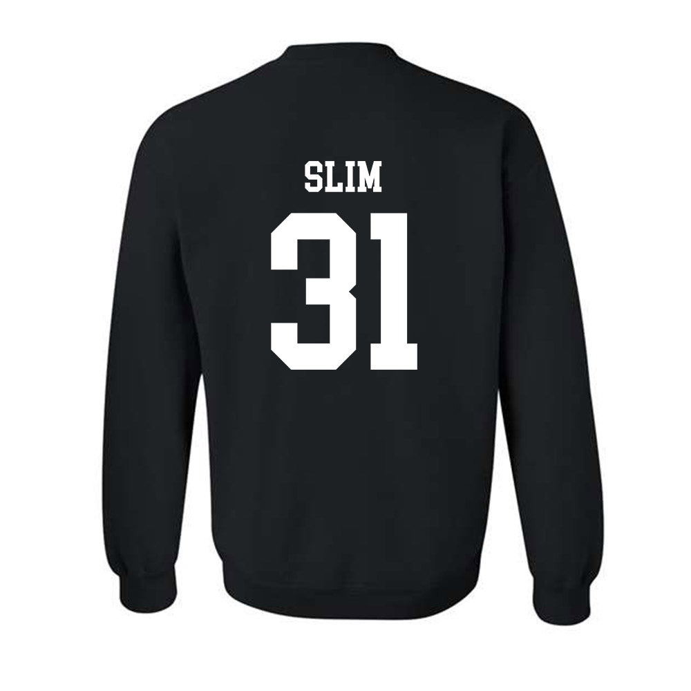  - NCAA Men's Soccer : Karim Slim - Classic Fashion Shersey Crewneck Sweatshirt-1