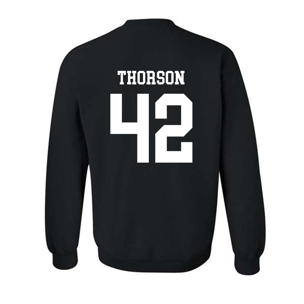  - NCAA Baseball : Shane Thorson - Classic Fashion Shersey Crewneck Sweatshirt-1