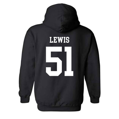 Memphis - NCAA Football : Taccofah Lewis - Classic Fashion Shersey Hooded Sweatshirt-1