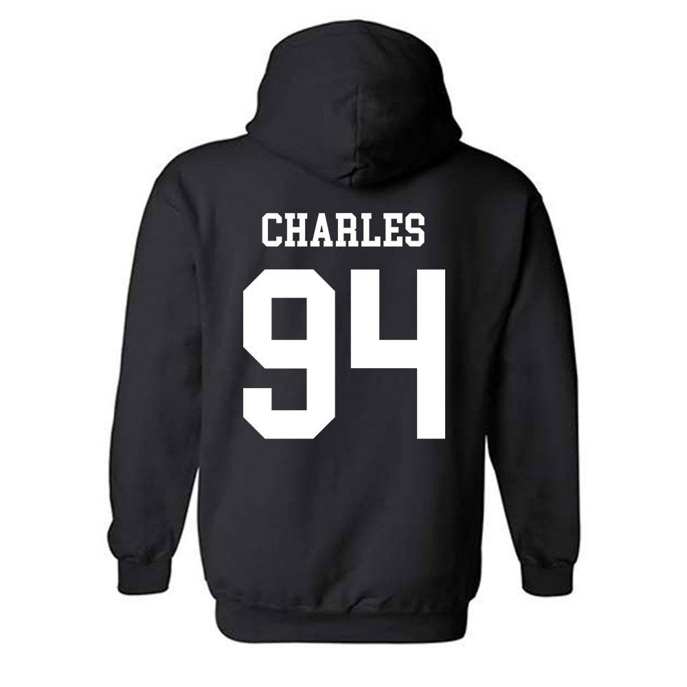 Memphis - NCAA Football : Jalen Charles - Classic Fashion Shersey Hooded Sweatshirt-1