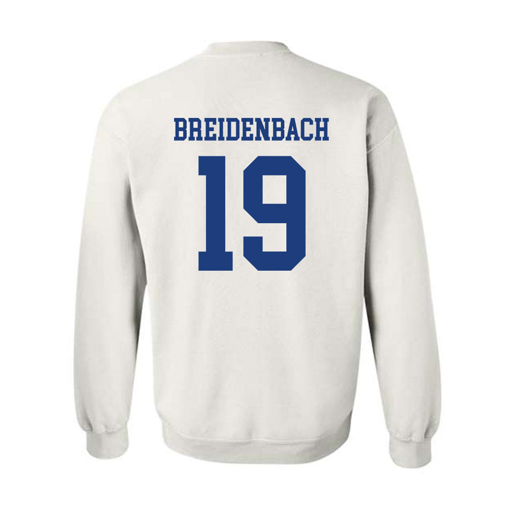  - NCAA Men's Soccer : Dominic Breidenbach - Classic Fashion Shersey Crewneck Sweatshirt-1