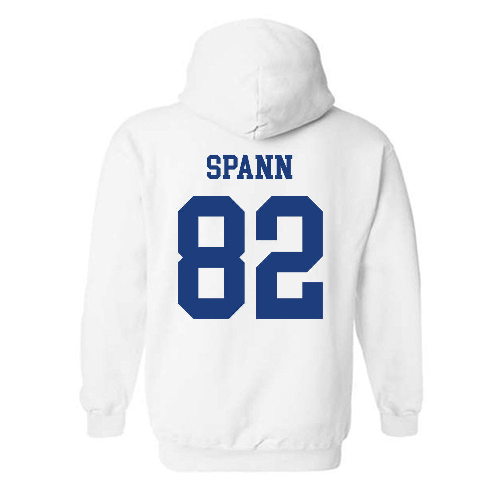 Memphis - NCAA Football : Justice Spann - Classic Fashion Shersey Hooded Sweatshirt-1