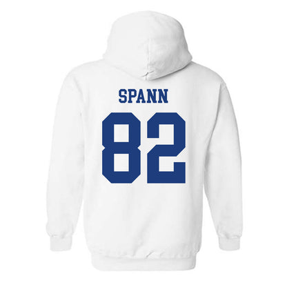 Memphis - NCAA Football : Justice Spann - Classic Fashion Shersey Hooded Sweatshirt-1