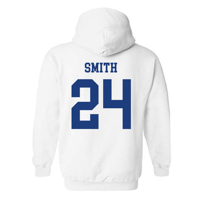 Memphis - NCAA Women's Basketball : Tamya Smith - Classic Fashion Shersey Hooded Sweatshirt-1