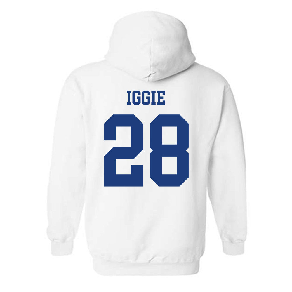 Memphis - NCAA Men's Soccer : Iggie Escamilla - Classic Fashion Shersey Hooded Sweatshirt-1