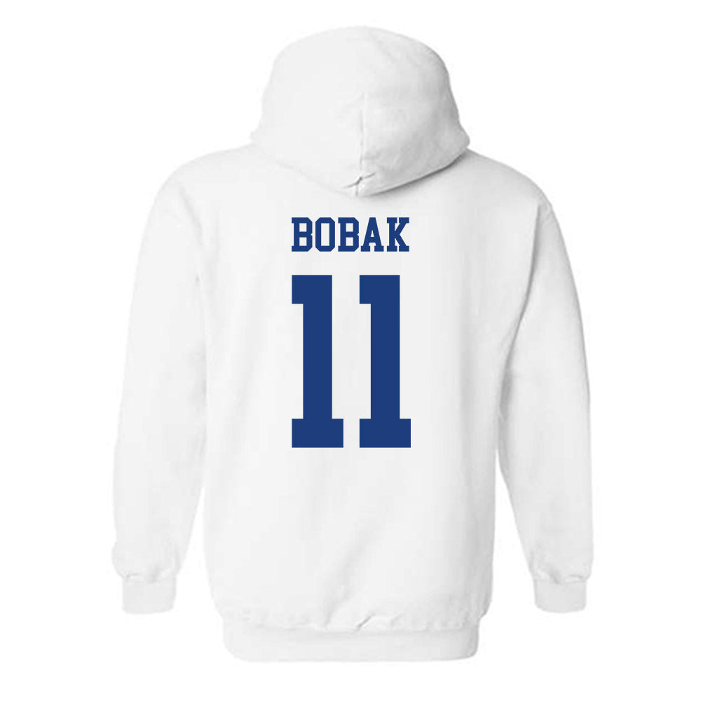 Memphis - NCAA Men's Track & Field : Alex Bobak - Classic Fashion Shersey Hooded Sweatshirt-1