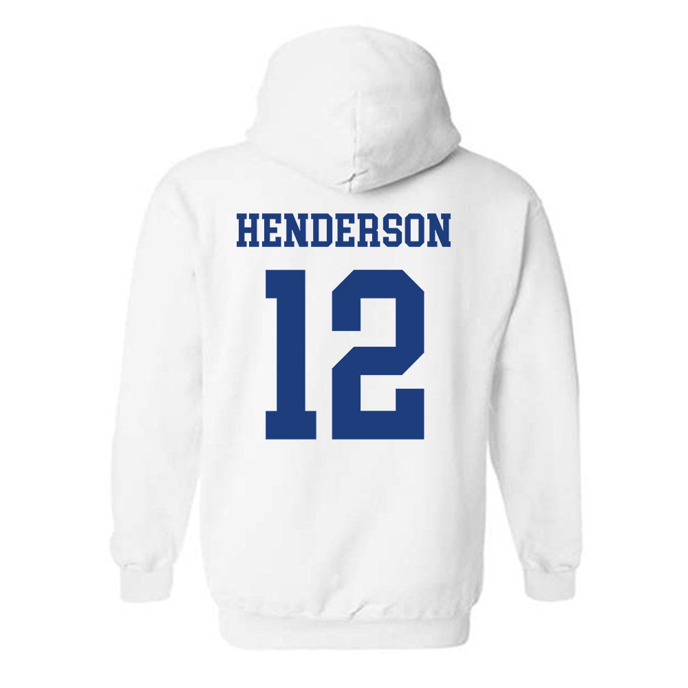 Memphis - NCAA Women's Volleyball : Janyah Henderson - Classic Fashion Shersey Hooded Sweatshirt-1