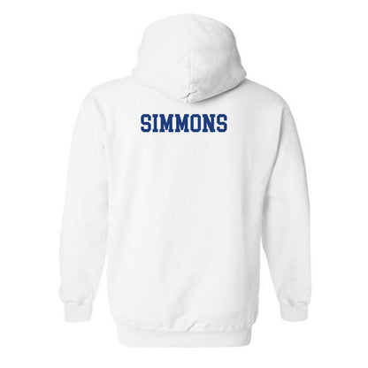 Memphis - NCAA Women's Track & Field : Riley Simmons - Classic Fashion Shersey Hooded Sweatshirt-1