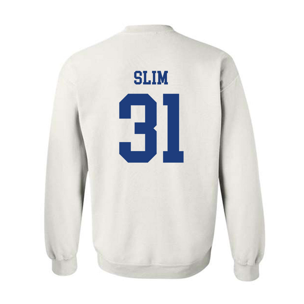  - NCAA Men's Soccer : Karim Slim - Classic Fashion Shersey Crewneck Sweatshirt-1