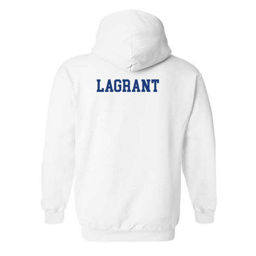  - NCAA Men's Track & Field : Lewis LaGrant - Classic Fashion Shersey Hooded Sweatshirt-1