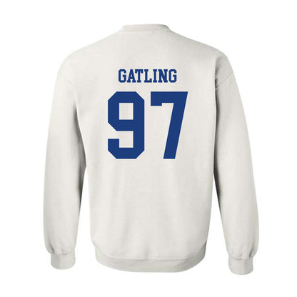Memphis - NCAA Football : Jacari Gatling - Classic Fashion Shersey Crewneck Sweatshirt-1