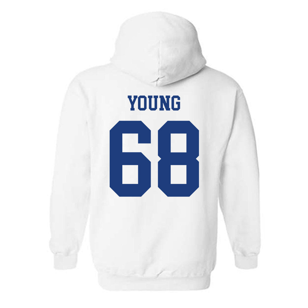 Memphis - NCAA Football : Jonathan Young - Classic Fashion Shersey Hooded Sweatshirt-1