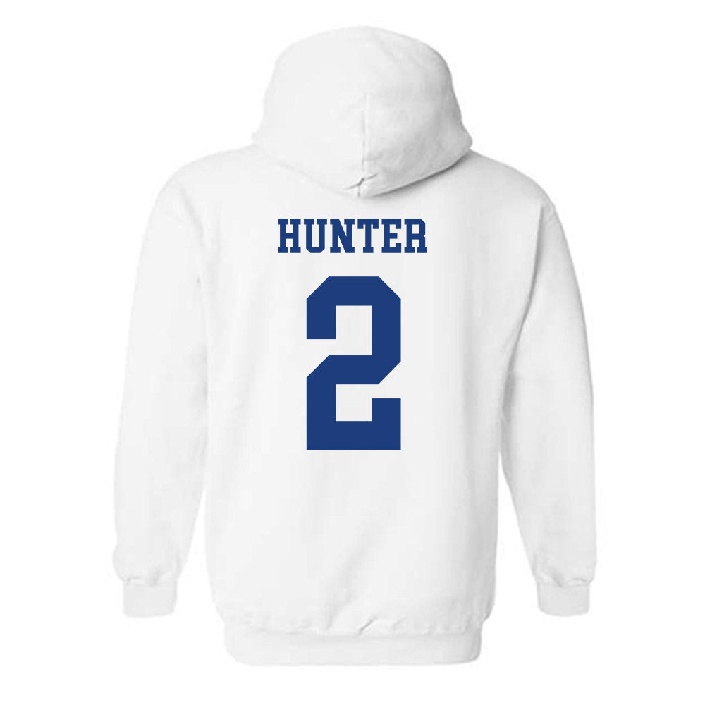 Memphis - NCAA Women's Basketball : Jordan Hunter - Classic Fashion Shersey Hooded Sweatshirt-1