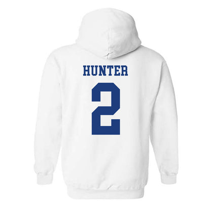 Memphis - NCAA Women's Basketball : Jordan Hunter - Classic Fashion Shersey Hooded Sweatshirt-1
