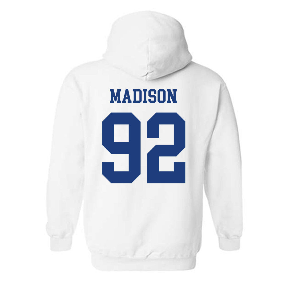Memphis - NCAA Football : JaQuentin Madison - Classic Fashion Shersey Hooded Sweatshirt-1