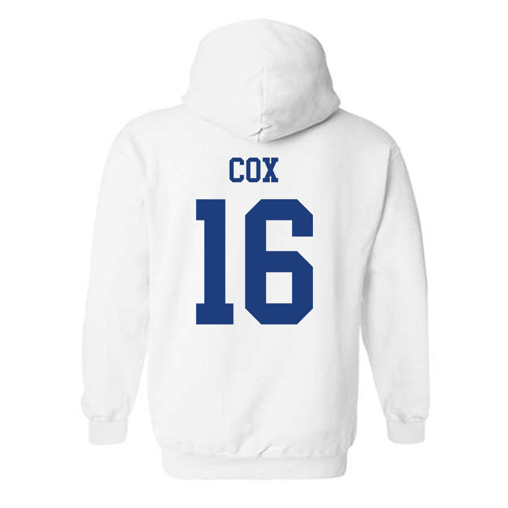 Memphis - NCAA Baseball : Seth Cox - Classic Fashion Shersey Hooded Sweatshirt-1