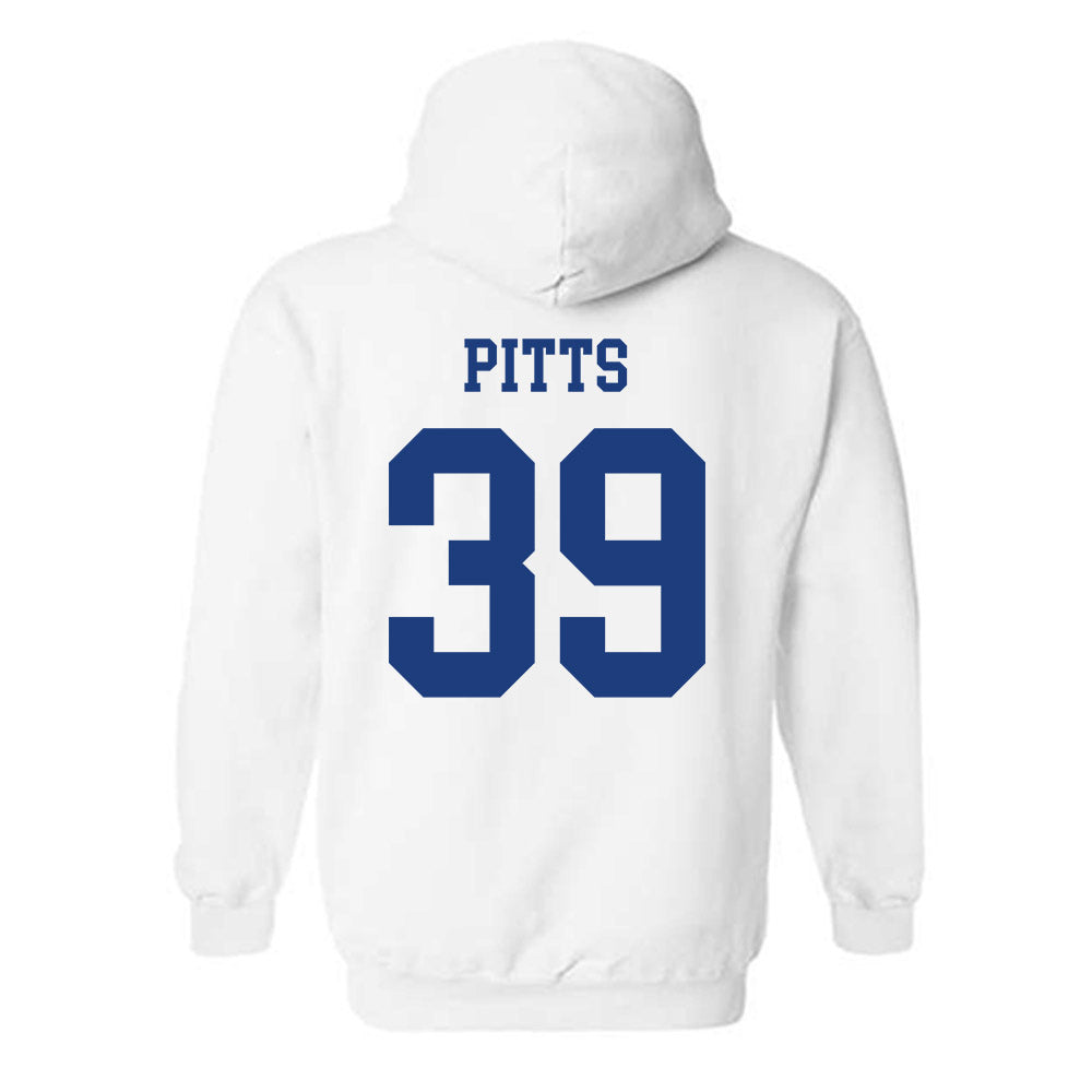 Memphis - NCAA Baseball : Jack Pitts - Classic Fashion Shersey Hooded Sweatshirt-1