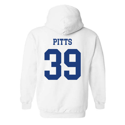 Memphis - NCAA Baseball : Jack Pitts - Classic Fashion Shersey Hooded Sweatshirt-1