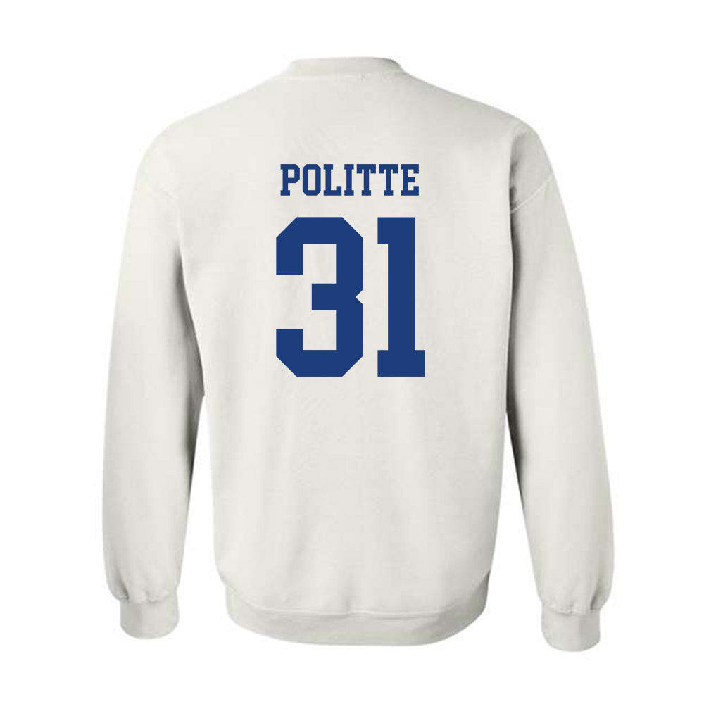 Memphis - NCAA Baseball : Michael Politte - Classic Fashion Shersey Crewneck Sweatshirt-1