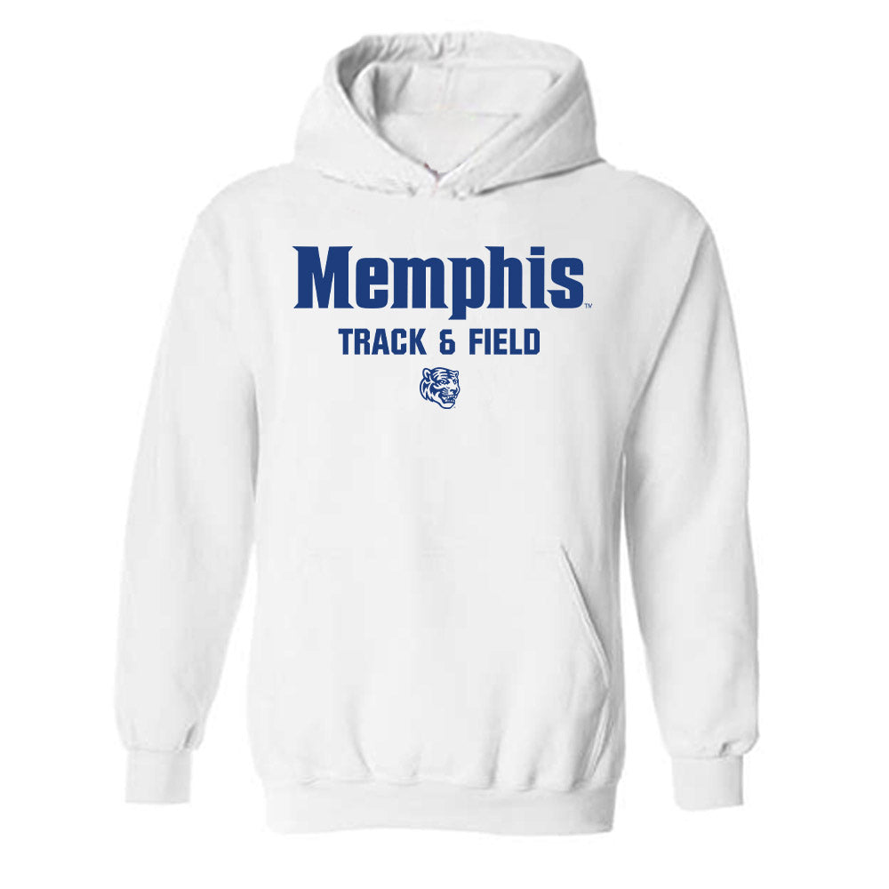 Memphis - NCAA Men's Track & Field : Prior Ochonogor - Classic Fashion Shersey Hooded Sweatshirt-0