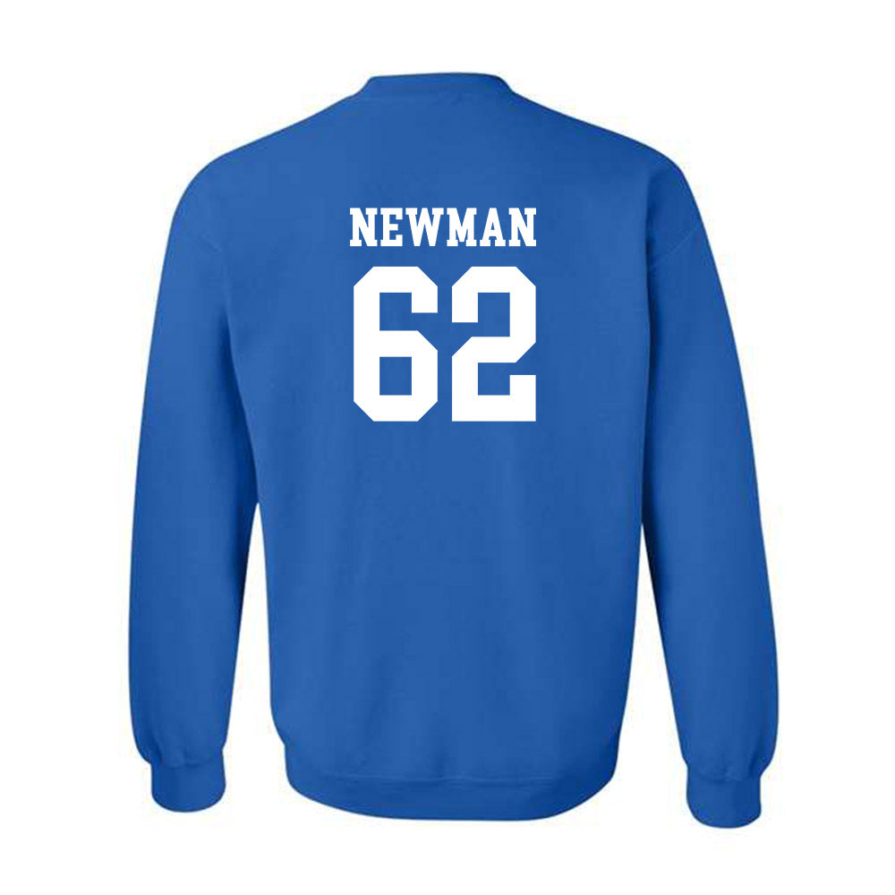 Memphis - NCAA Football : Ethan Newman - Classic Shersey Crewneck Sweatshirt-1
