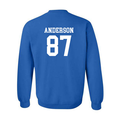 Memphis - NCAA Football : Bryce Anderson - Classic Shersey Crewneck Sweatshirt-1
