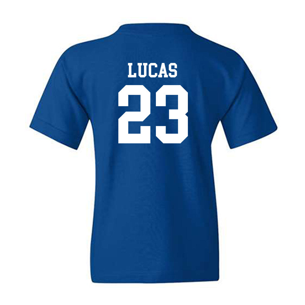 Memphis - NCAA Baseball : Isaac Lucas - Classic Shersey Youth T-Shirt-1