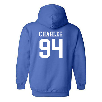 Memphis - NCAA Football : Jalen Charles - Classic Shersey Hooded Sweatshirt-1