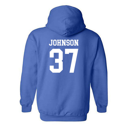 Memphis - NCAA Football : Jacory Johnson - Classic Shersey Hooded Sweatshirt-1