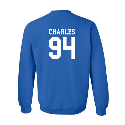 Memphis - NCAA Football : Jalen Charles - Classic Shersey Crewneck Sweatshirt-1