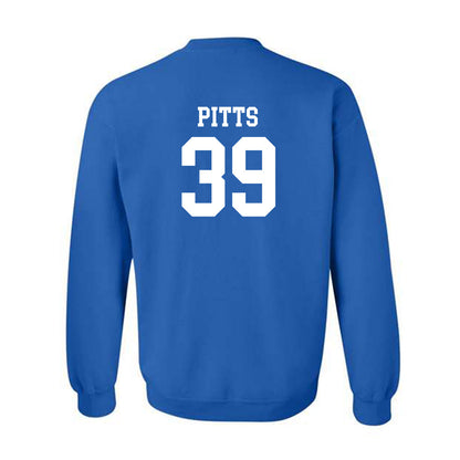 Memphis - NCAA Baseball : Jack Pitts - Classic Shersey Crewneck Sweatshirt-1