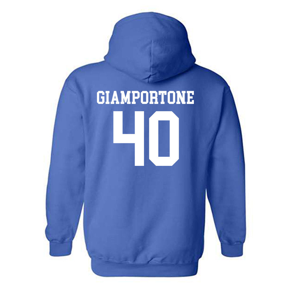 Memphis - NCAA Baseball : Seth Giamportone - Classic Shersey Hooded Sweatshirt-1