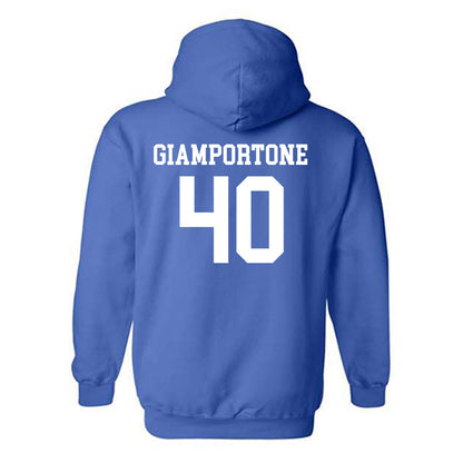 Memphis - NCAA Baseball : Seth Giamportone - Classic Shersey Hooded Sweatshirt-1