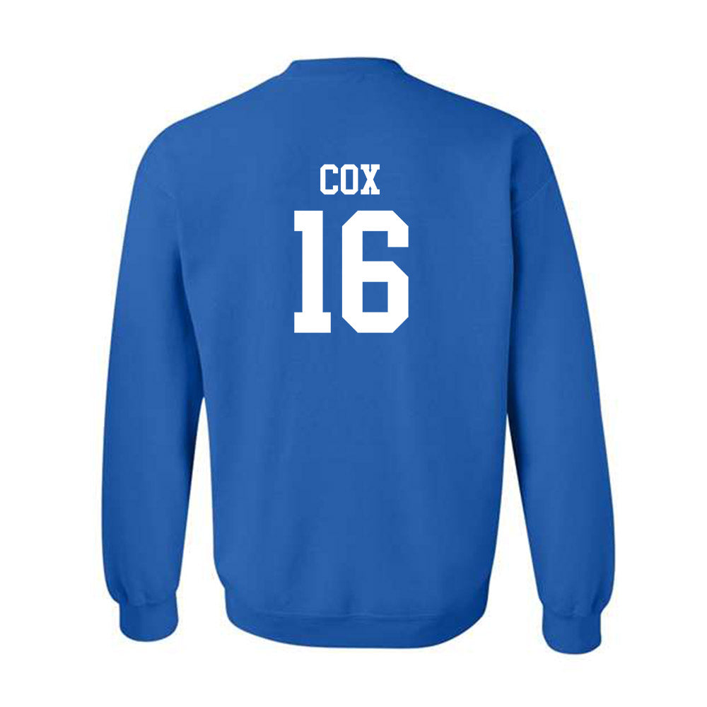 Memphis - NCAA Baseball : Seth Cox - Classic Shersey Crewneck Sweatshirt-1
