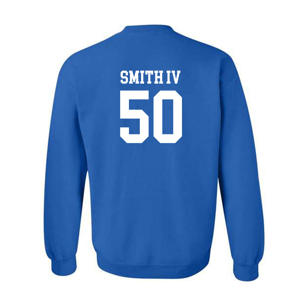 Memphis - NCAA Baseball : James Smith IV - Classic Shersey Crewneck Sweatshirt-1