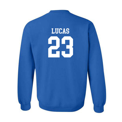 Memphis - NCAA Baseball : Isaac Lucas - Classic Shersey Crewneck Sweatshirt-1