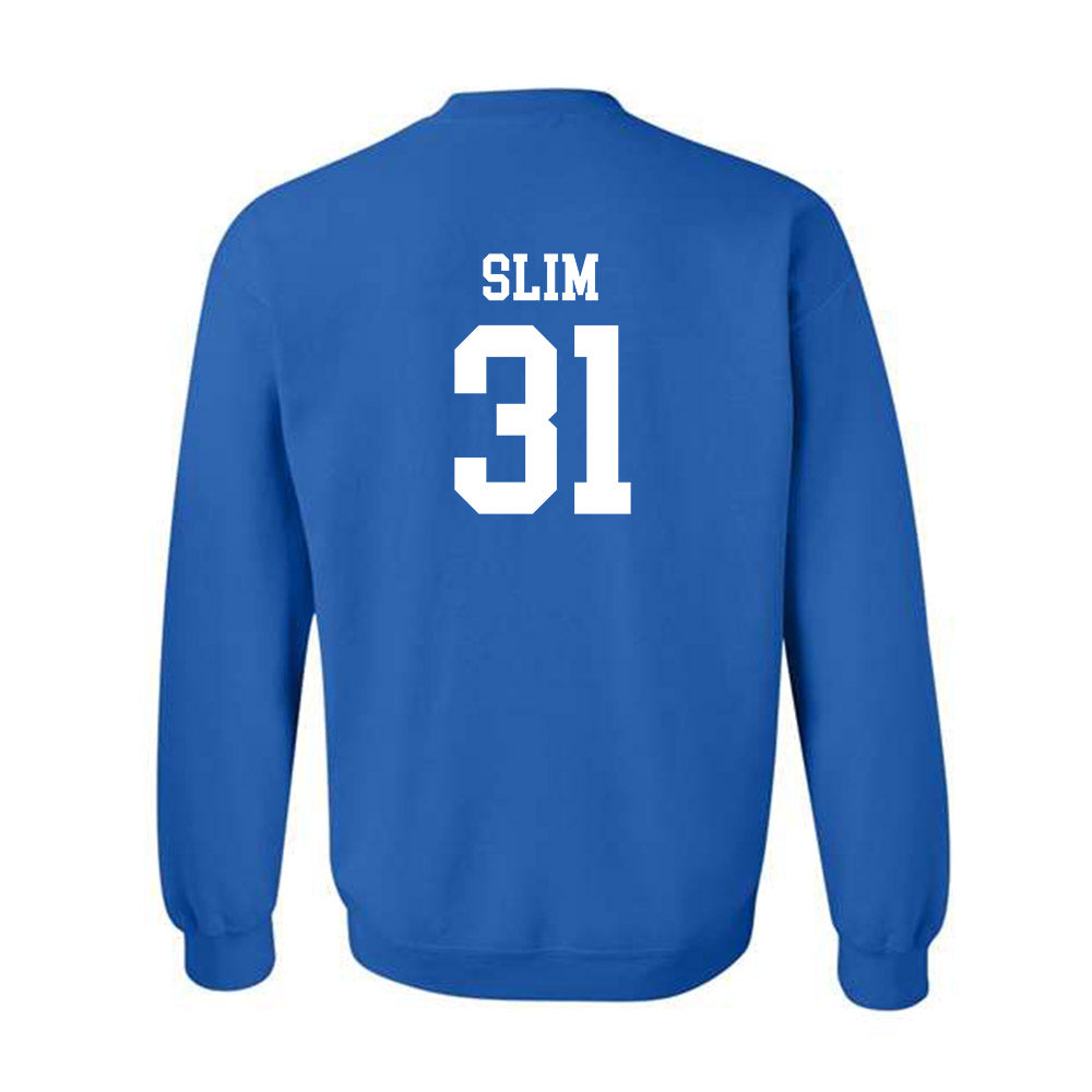  - NCAA Men's Soccer : Karim Slim - Classic Shersey Crewneck Sweatshirt-1