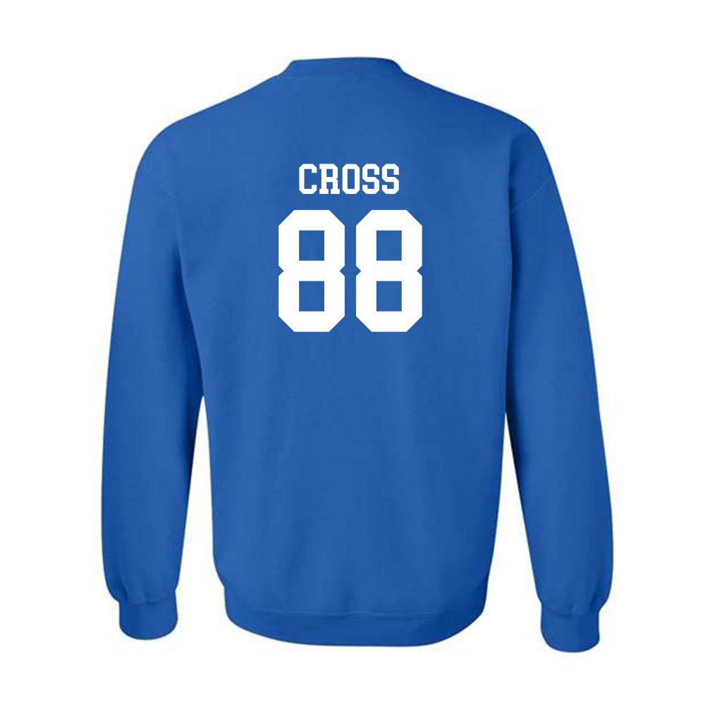 Memphis - NCAA Football : Jerry Cross - Classic Shersey Crewneck Sweatshirt-1