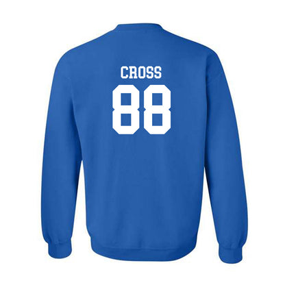 Memphis - NCAA Football : Jerry Cross - Classic Shersey Crewneck Sweatshirt-1