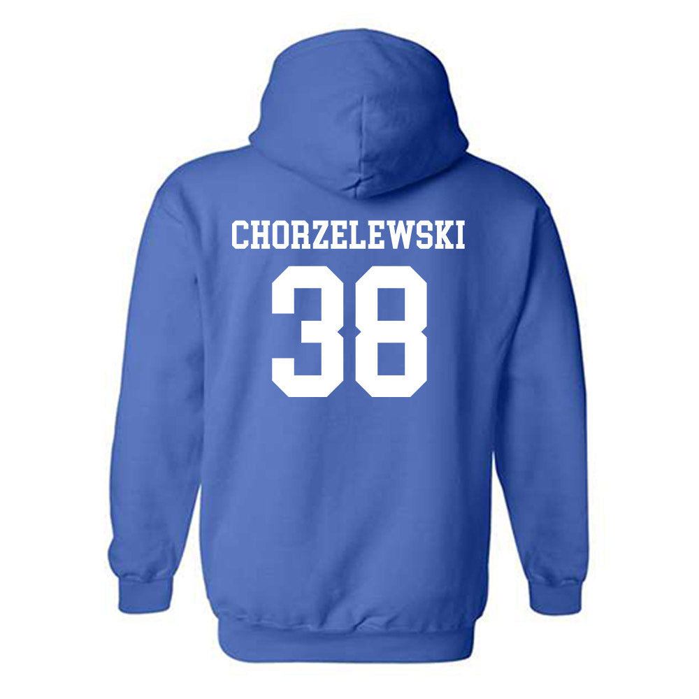 Memphis - NCAA Baseball : Brandon Chorzelewski - Classic Shersey Hooded Sweatshirt-1