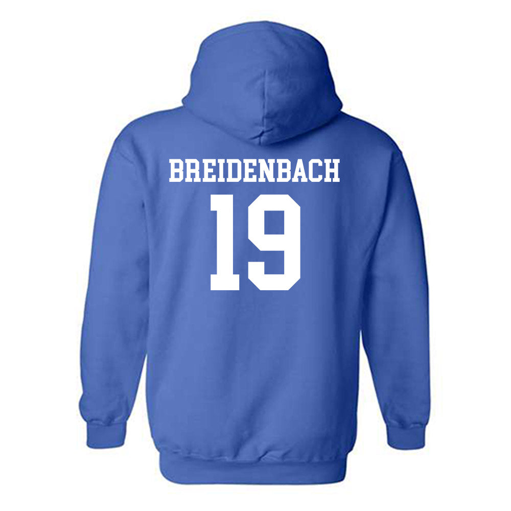  - NCAA Men's Soccer : Dominic Breidenbach - Classic Shersey Hooded Sweatshirt-1