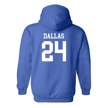 Memphis - NCAA Baseball : Michael Dallas - Classic Shersey Hooded Sweatshirt-1
