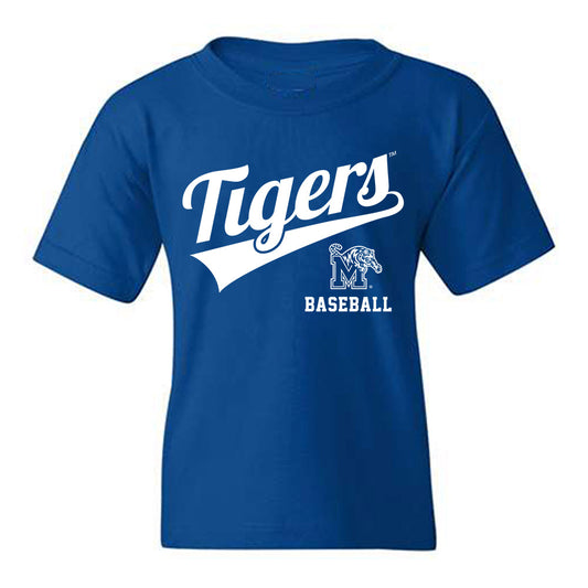 Memphis - NCAA Baseball : Charlie Smith - Classic Shersey Youth T-Shirt-0